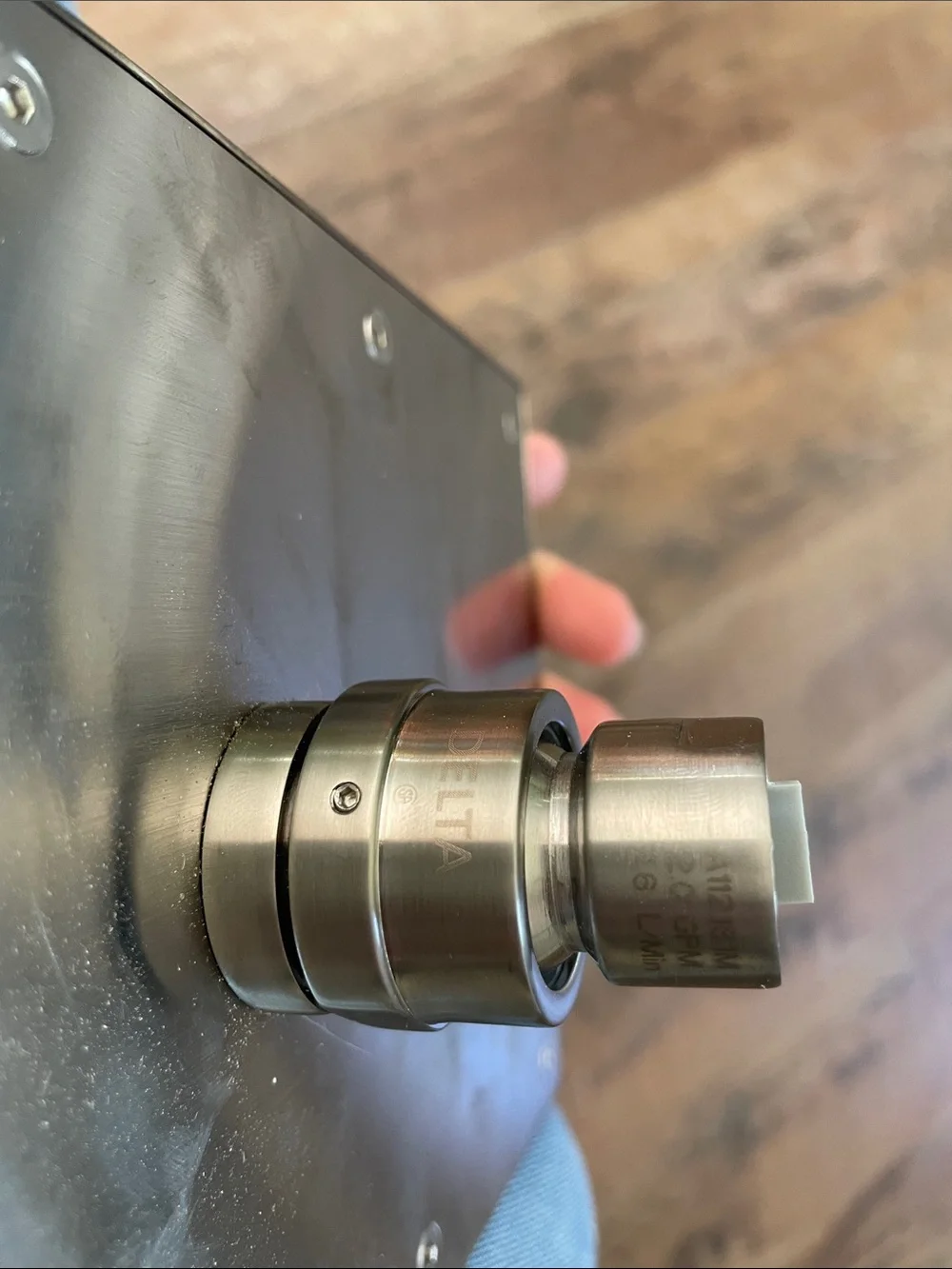 Delta Waterfall showerhead